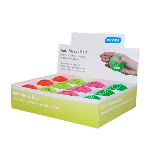 Anti-Stressball Set (12 Blle) inkl- Display