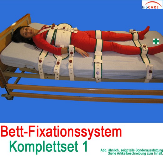Biocare Fixationssystem Komplettset 1 Bett-Fixierungssystem