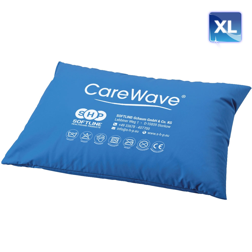 CareWave 30- Kissen Set 2- bestehend aus 3 Lagerungshilfen: Universalkissen XL- Zylinderkissen XL- Universalkissen XS- zur 30-Lagerung