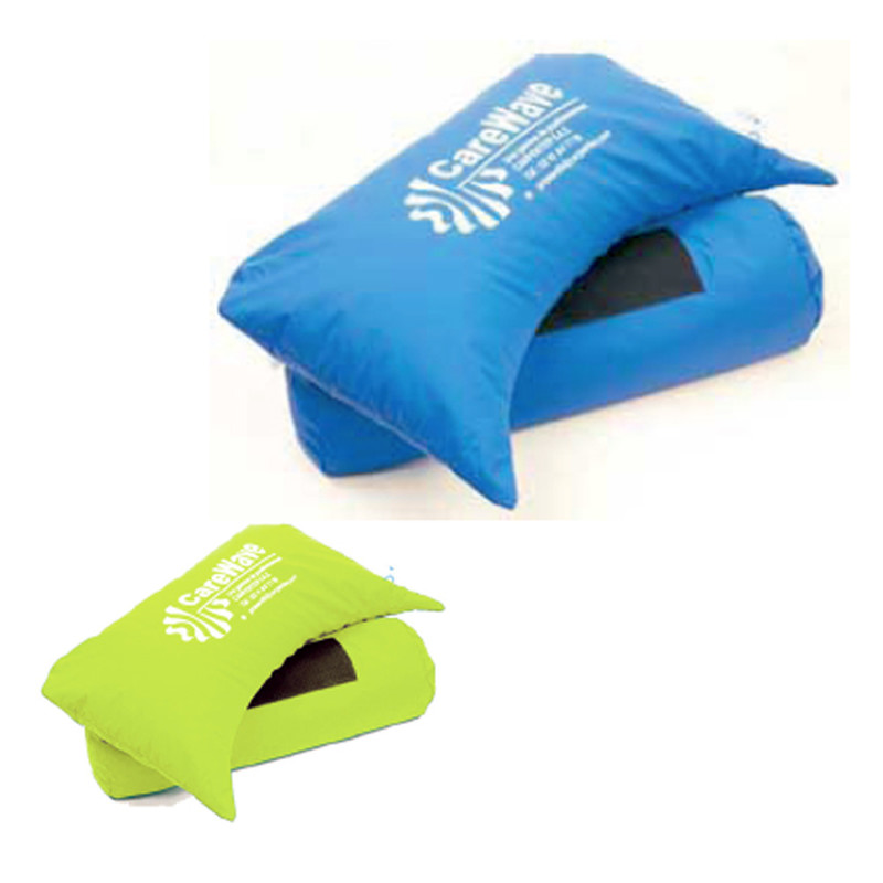 Carewave Hemi-Arm Kissen Gr- S (grün) und Gr- XL (blau) für die Armlagerung in Rollstühlen Lagerungshilfe