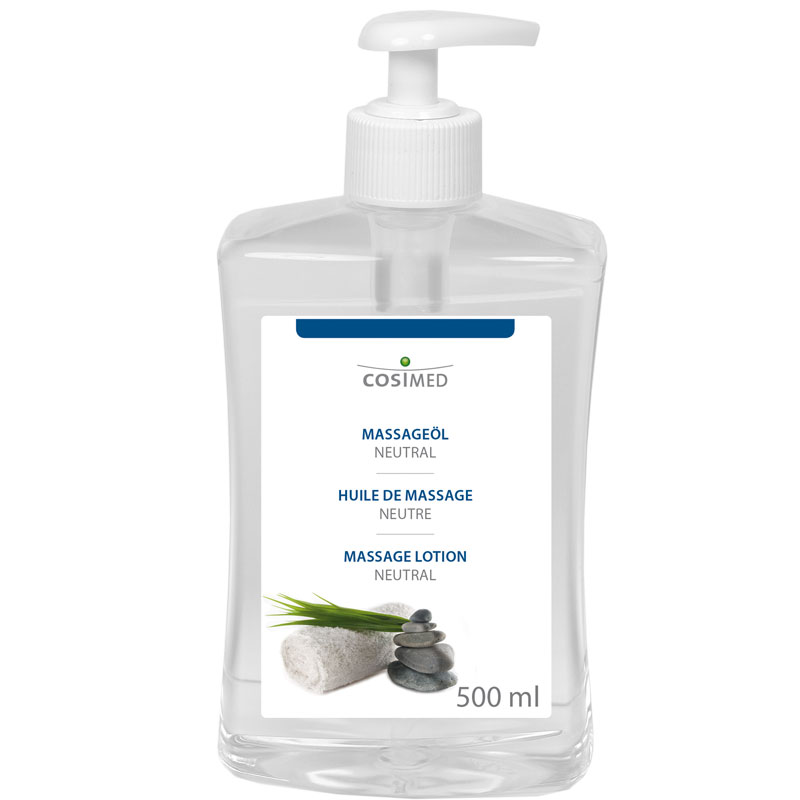 CosiMed Massagel neutral- 500ml- mit Dosierspender