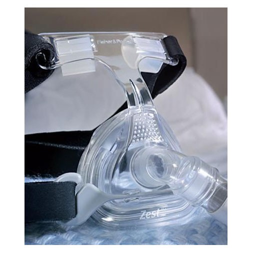 CPAP-Maske Zest Q Plus von Fisher und Paykel Nasenmaske zur Schlafapnoetherapie