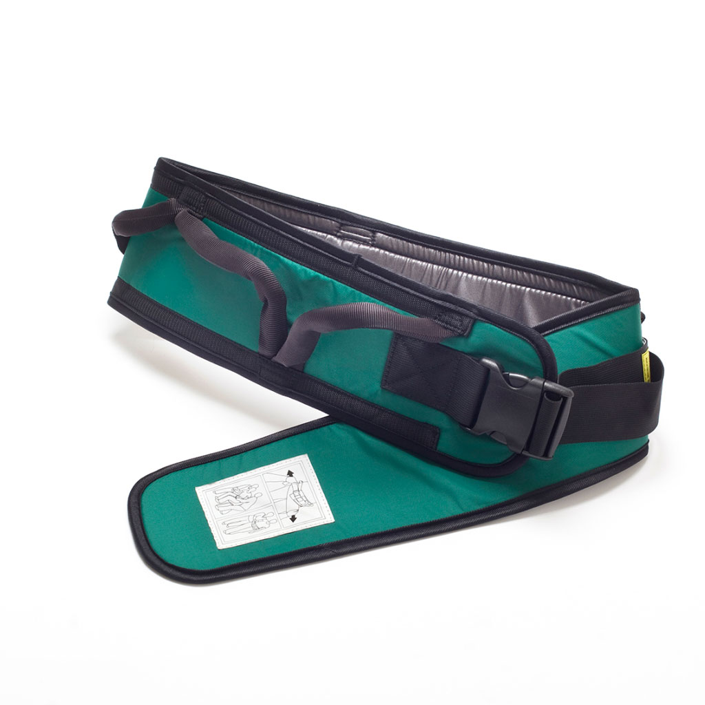 Etac SupportBelt Gr- M- 6 Handgriffe (Medium Bundweite 90-130 cm) Breite x Lnge: 13 x 130 cm- Transfergurt- Sttzgrtel- Untersttzung fr Patient und Pflegepersonal