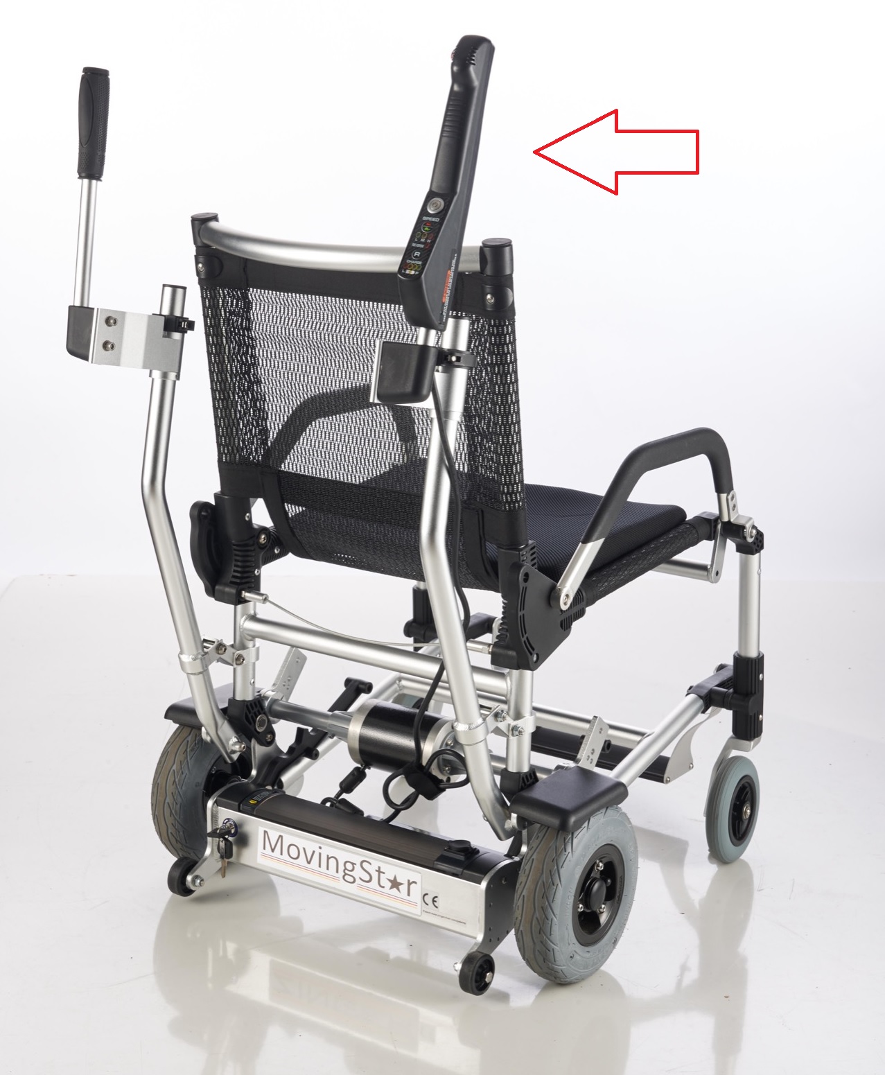 Externe Steuerung für den Movingstar 100 unter Rollstuhl Zubehörteile