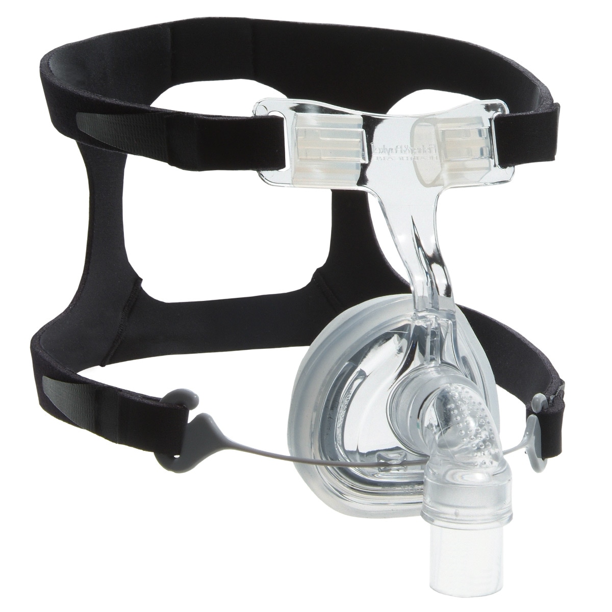 FlexiFit HC 407 Premium CPAP-Maske- Nasenmaske fr Schlafapnoetherapie- 2- Generation- komplett mit Stretchgear-Kopfgurtsystem