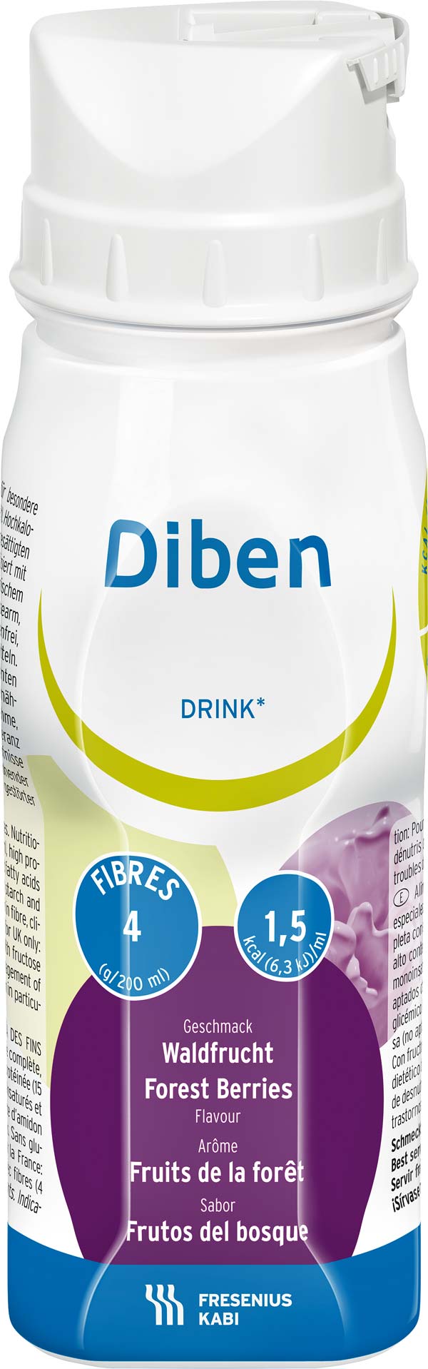 Fresenius Diben Drink Waldfrucht- 1-5kcal-ml- 24x200ml