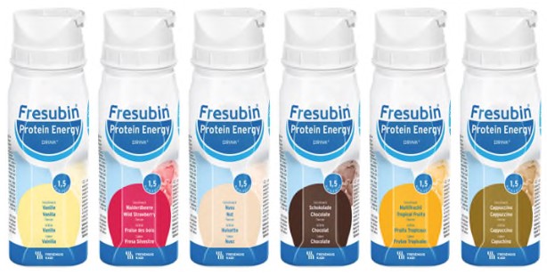 Fresubin protein energy DRINK Mischkarton- hochkalorische- eiweissreiche Zusatznahrung P-24 Fl unter Trinknahrung Shop > Fresenius-Kabi