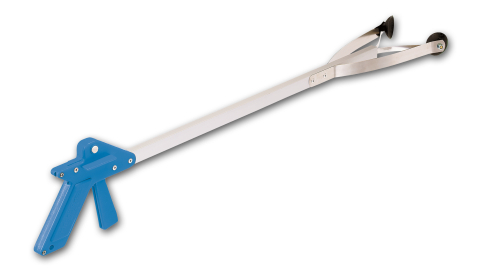 Greifzange Assist 81-3 cm blau mit Greiflippen (Saugnpfen) und stufenloser Arretierung unter Greif- & Anziehhilfen > Rehastage