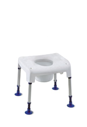 Invacare Pico 3 in 1 Multifunktions-Duschstuhl- Toilettenstuhl und Toilettenstützgestell- bis 160kg belastbar unter Duschocker & Duschstühle > Invacare > -Duschstühle mit Rücken- & Armlehnen