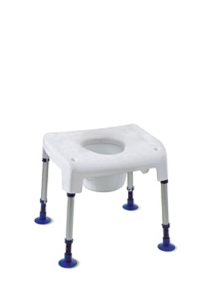 Invacare Pico 3 in 1 Multifunktions-Duschstuhl- Toilettenstuhl und Toilettensttzgestell- bis 160kg belastbar unter Duschocker & Duschsthle > Invacare > -Duschsthle mit Rcken- & Armlehnen