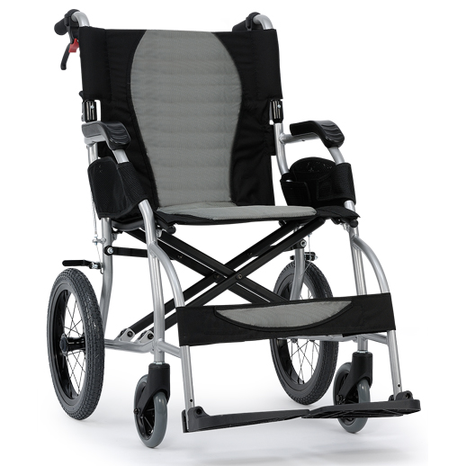 Karma Ergo Lite 1 Rollstuhl (14-)- Leichtgewicht (Schiebeversion)- inkl- Ergositz und Begleiterbremse- S-Ergo- nur 8-3kg- bis 100kg unter Reise & Transportsthle