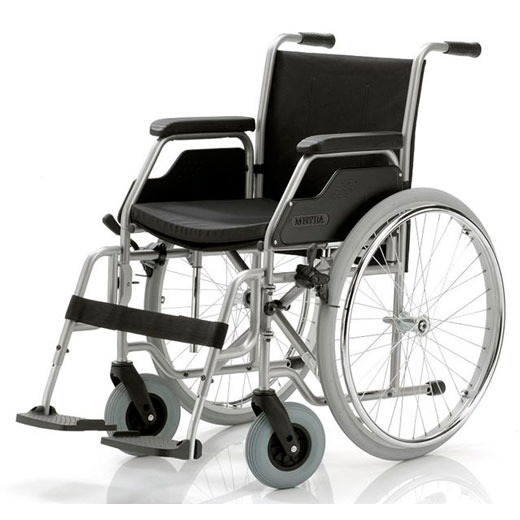 Meyra 3600 Service Rollstuhl- nach deutschen Qualitätsmassstäben konstruiert- bis 120 kg unter Standardrollstuhl > Meyra