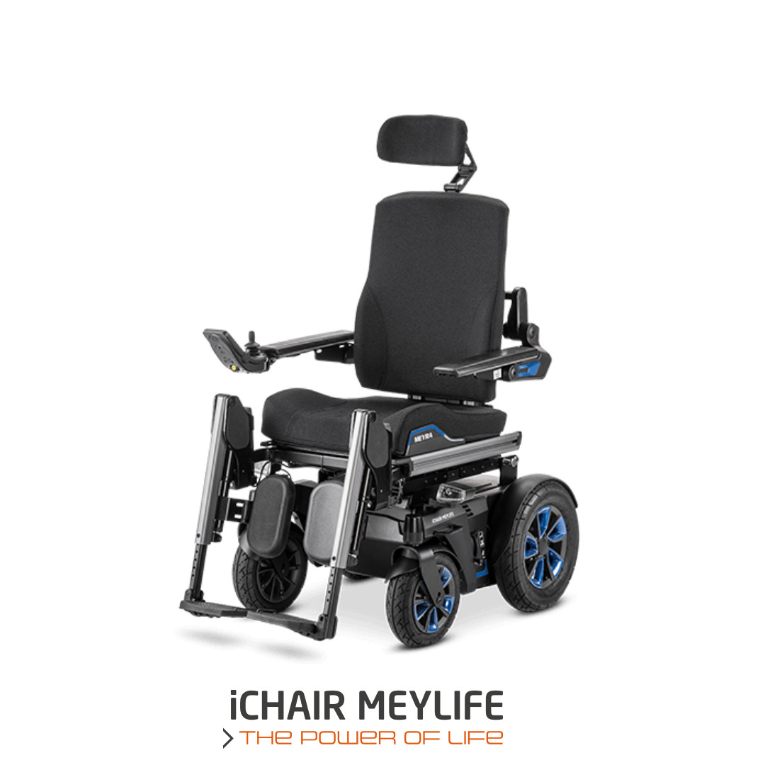 Meyra iCHAIR MEYLIFE 1-650 Elektro-Rollstuhl- biomechanische-Version: inkl- elektr- Sitzlift und elektr- Kantelung- inkl- Batterien und Ladegerät- inkl- Beinstützen- neu ab 2022 unter Elektro-Rollstühle > Meyra