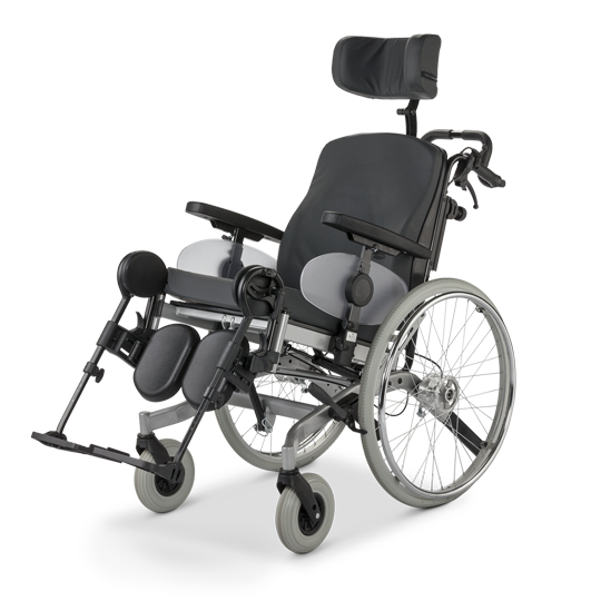 Meyra Solero Light Rollstuhl- Multifunktionsrollstuhl- Pflegerollstuhl- bis 130 kg