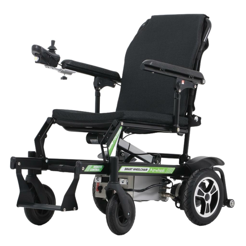 MIETEN - Airwheel Robot H3P10 Elektro-Rollstuhl mit automatischer Faltfunktion- inkl- Funk-Fernbedienung für Steuerung und Auto-Folding Funktion- geringes Gewicht- für drinnen und draussen- Wochen-Mietpauschale
