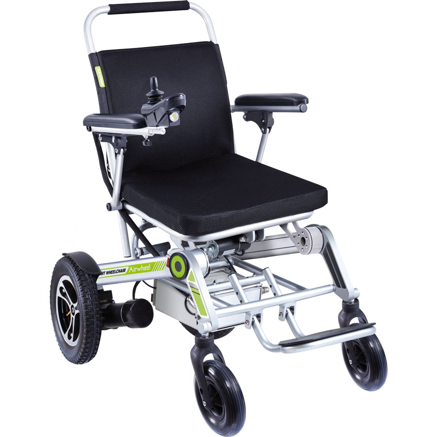 MIETEN: Airwheel Smarty RWD 6 km-h Reise-Elektro-Rollstuhl H3T- vollautomatische Faltfunktion- Verladegewicht nur 29-5 kg (Wochenmietpauschale) unter Elektro-Rollstühle > Reise & Transportstühle > Mieten