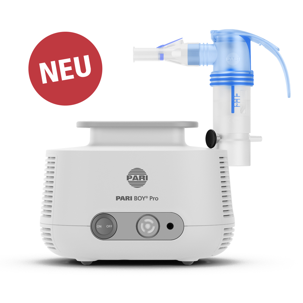 Pari Boy Pro (ehem- SX) - der neue Inhalationsgeräte Klassiker- schnelles und variables Inhaliergerät mit Extras