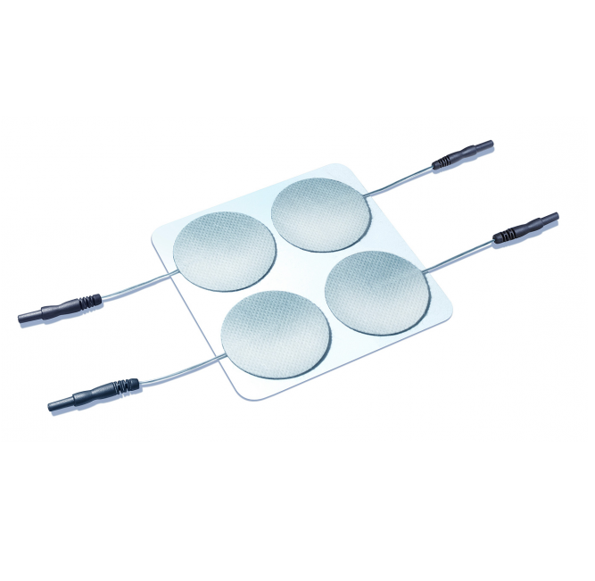 PierenPlus Stimex Tens-Elektroden rund 50mm (P-4)- selbstklebend- Elektrode mit Gel