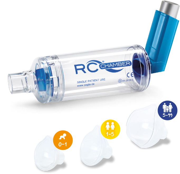 RC-Chamber- die einzige Inhalierhilfe mit einem patentierten Sicherheitskonzept!