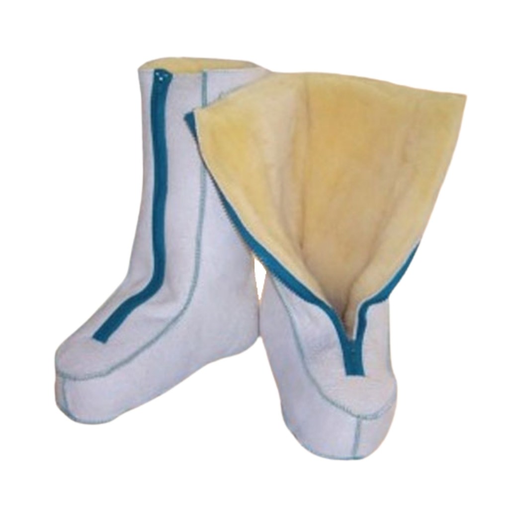 Reha-Stiefel aus Echtfell mit Klett- oder Reissverschluss unter Therapieschuhe > Orgaterm