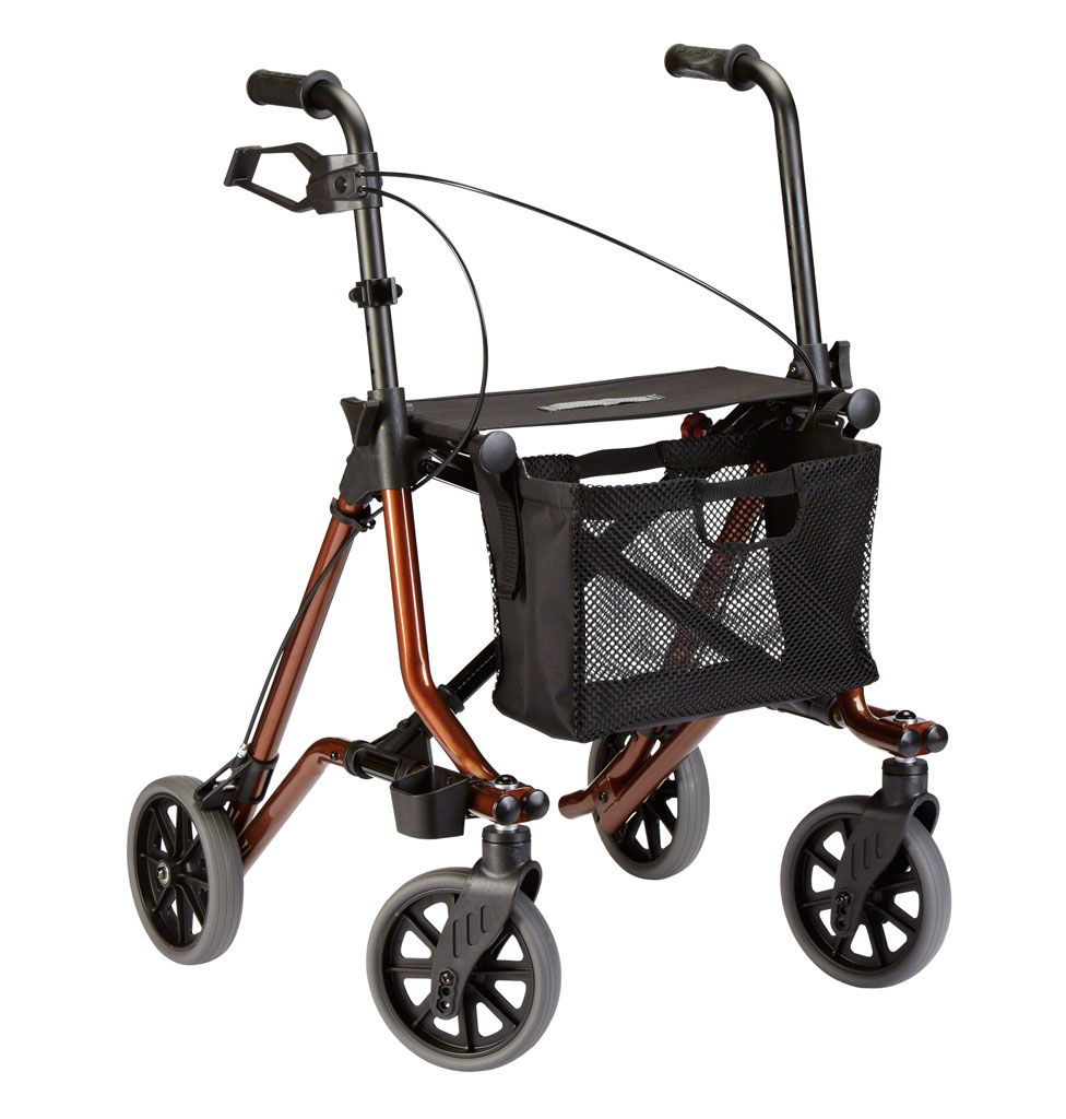 Rollator Taima M mit Einhandbremse besonders geeignet fr Schlaganfall-Patienten