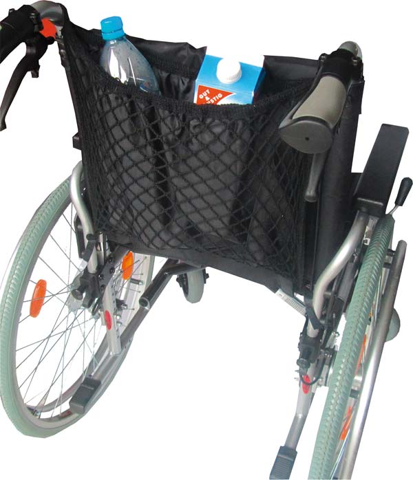 Rollstuhlnetz mit Innenfutter- blickdicht unter Rollstuhl Zubehörteile > SUNDO