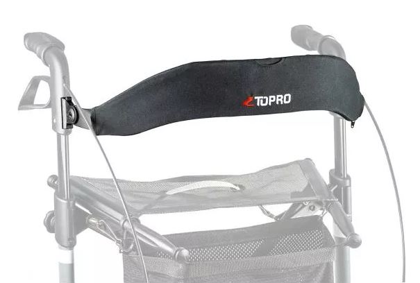 Rückengurt gepolstert kurz 68 cm- für Troja Classic und Olympos unter Rollator Zubehör
