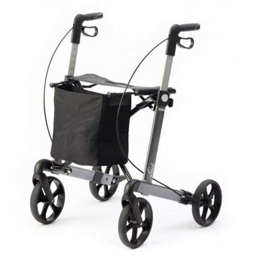 Russka Vital Classic 54 Rollator in grau (Griffhhe 66-85cm- Sitzbreite 44-5-36cm)