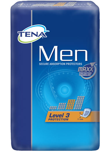 SCA Tena Men Level 3 (Karton 96 Stück) Männereinlagen bei  Inkontinenz unter Männer Einlagen > Tena > Abo-Artikel