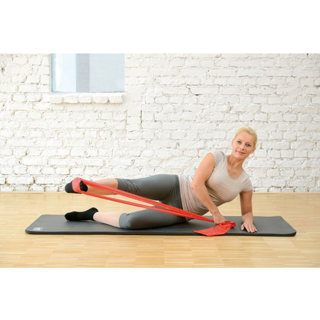SISSEL Fitband 15 cm x 1-50 m- gelb- für Fitness und Therapie unter Entspannung & Massage