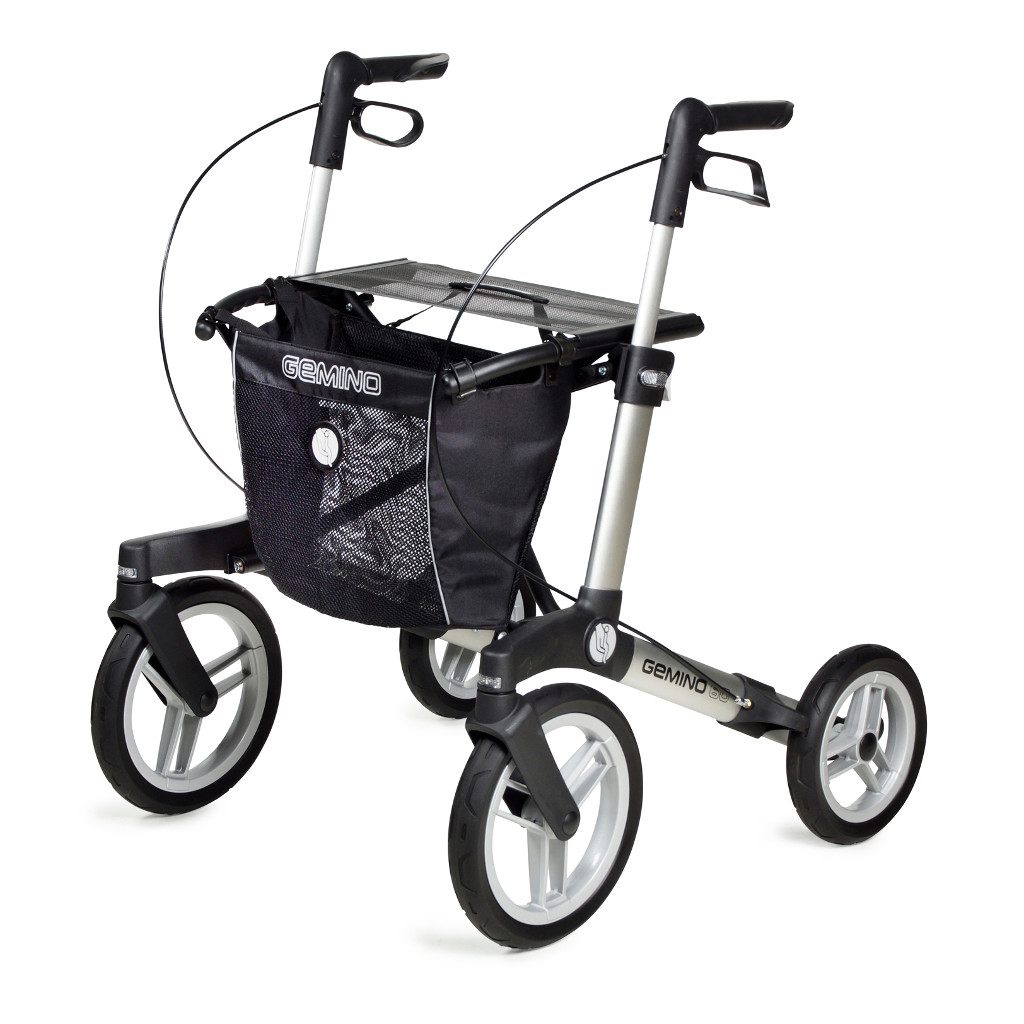 Sunrise Medical Gemino 60 Standard- Leichtgewichtsrollator- Outdoor-Gehwagen- fr Krpergrosse 150-200cm