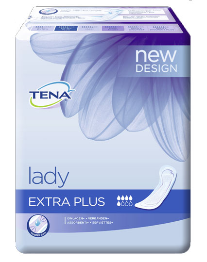 Tena Lady Discreet Extra Plus (Karton 96 Stück) bei mittlerer Blasenschwäche unter Lady Einlagen > Tena Lady > Tena > Abo-Artikel