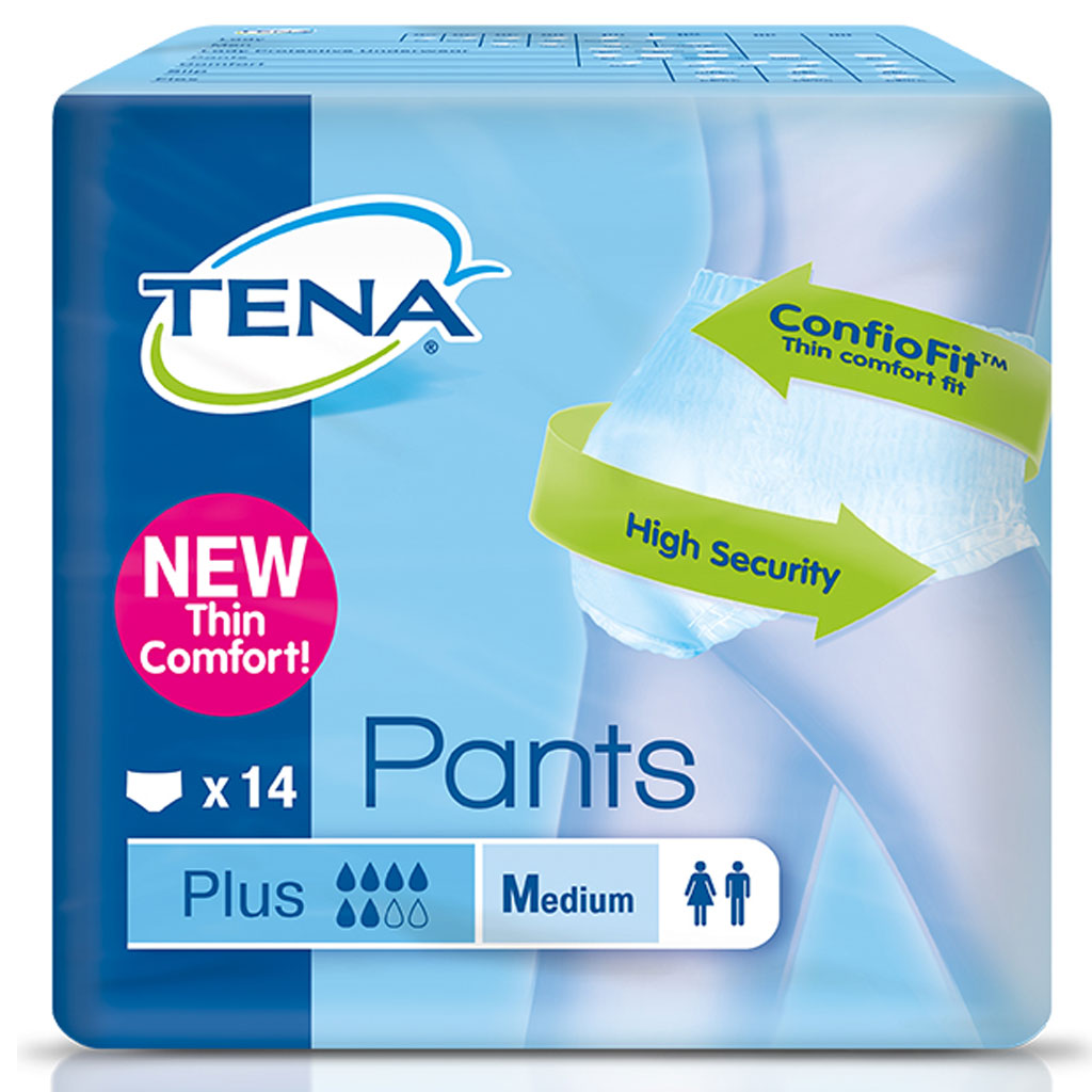 Tena Pants Plus M ConfioFit (14 Stück) bei mittlerer bis starker Blasenschwäche