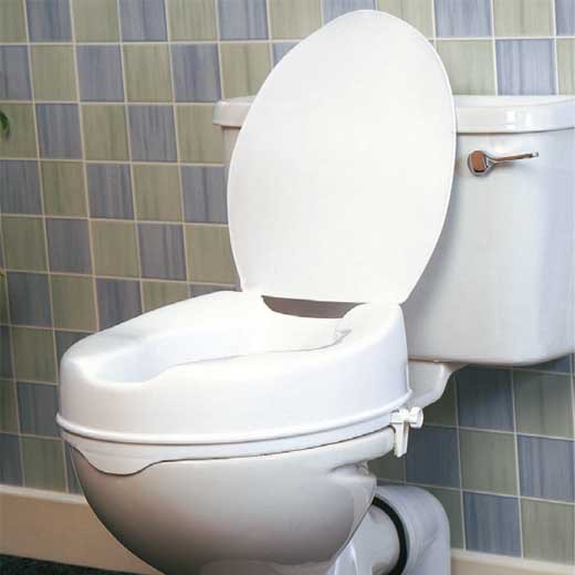 Toilettensitzerhöhung Savanah 5-10 cm mit oder ohne Deckel
