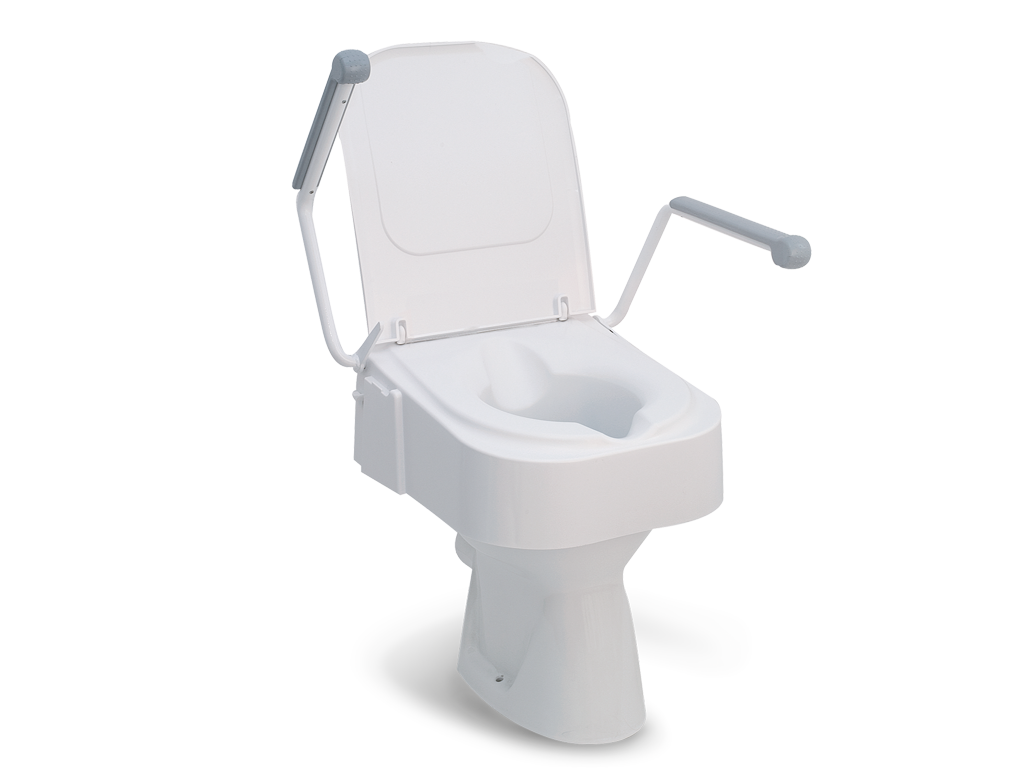 Toilettensitzerhöhung TSE 150 (mit Armlehne)