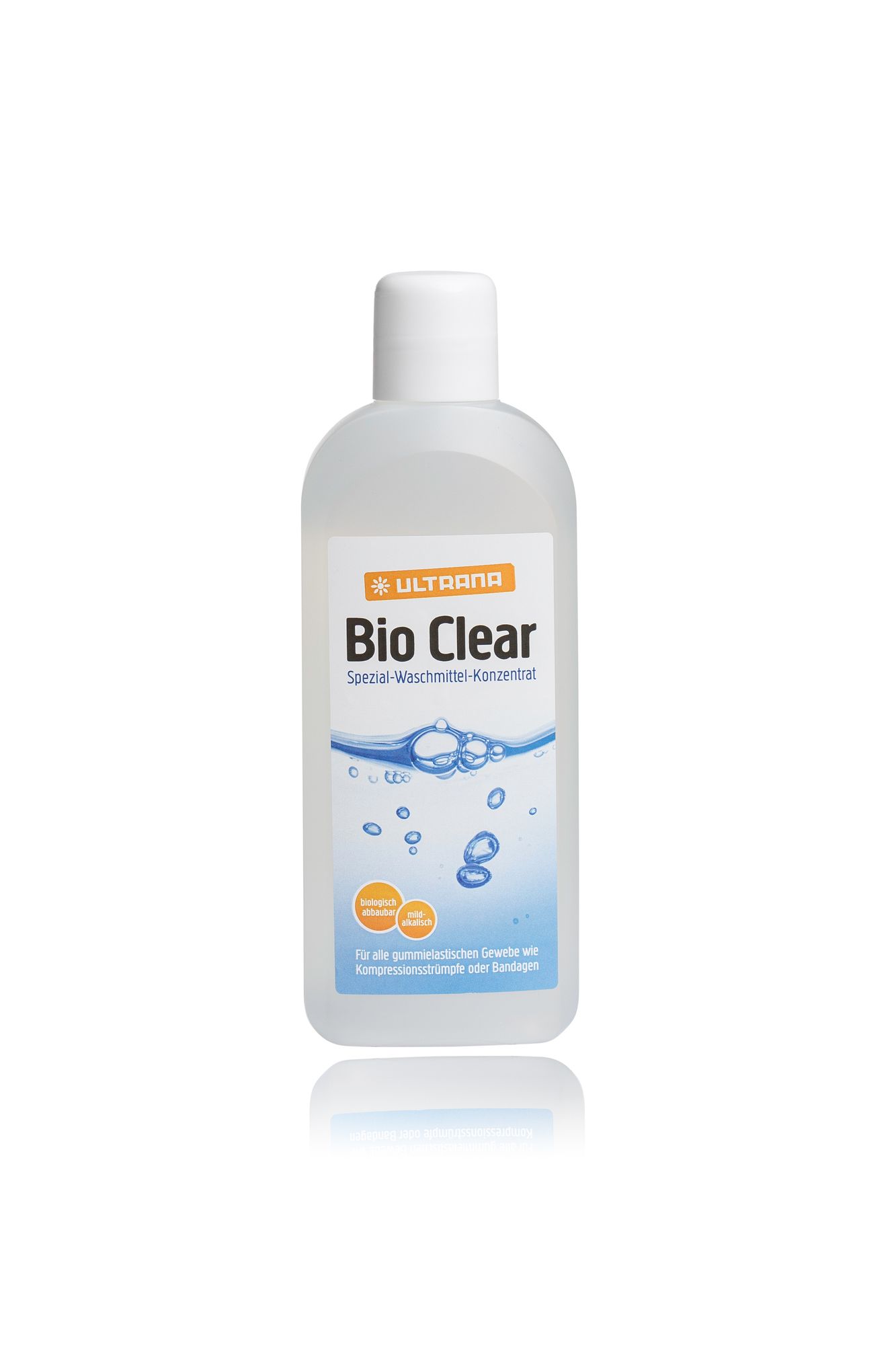 Ultrana Bio-Clear- Spezial-Waschmittel für Kompressionswäche und Bandagen- 500ml unter Hygieneshop
