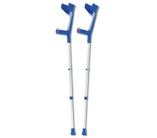 Unterarmgehstützen Extra Lang Blau Unterarmgehstützen Extra Lang Blau